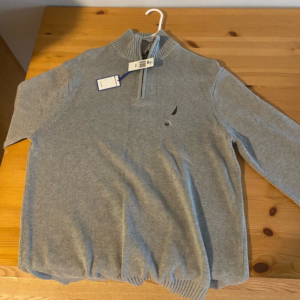 Nautica Mens Medium Cotton Pull Over